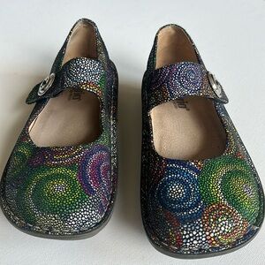 Algeria Mosaic Paloma Mary Jane Leather shoe size 36